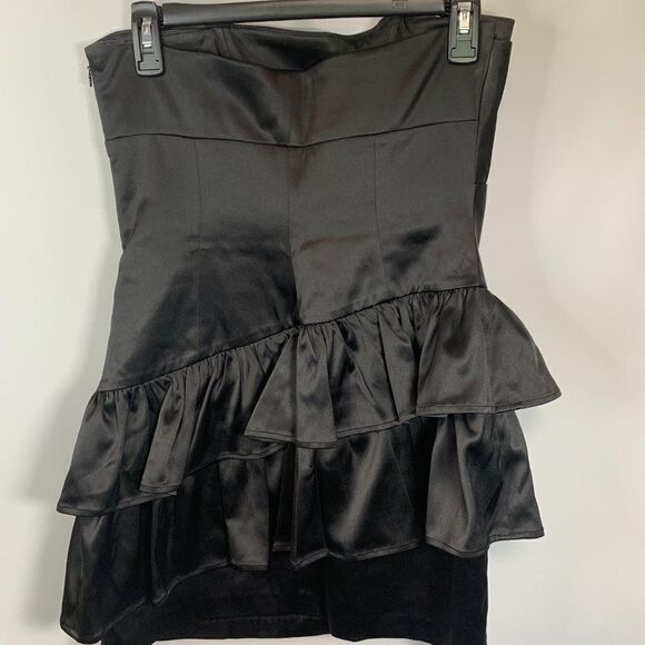 Laundry by Design Strapless Ruffle Mini Dress - Picture 3 of 11